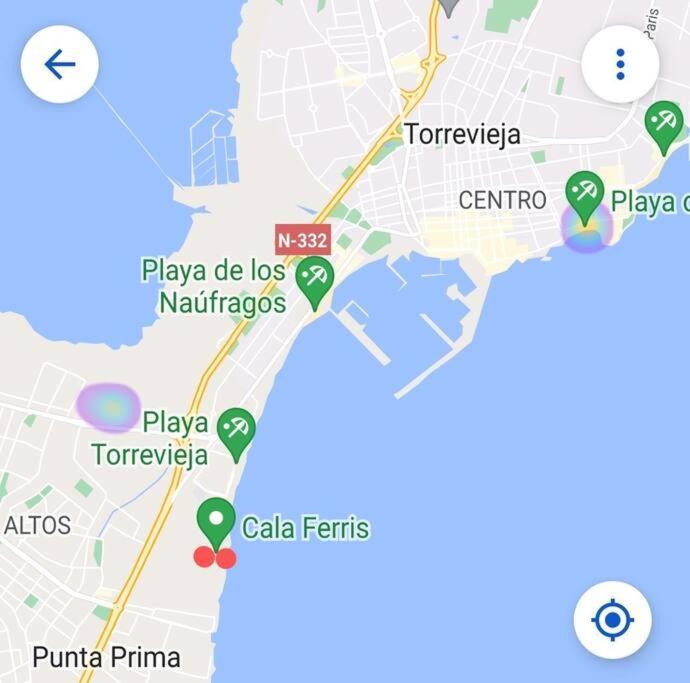 Апартаменты Mar Azul Adosado, Patio Y Solarium Торевьиа Экстерьер фото